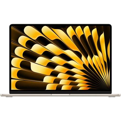 Laptop Apple 15.3'' MacBook Air 15 with Liquid Retina, Apple M4 chip (10-core CPU), 16GB, 512GB SSD, Apple M4 10-core GPU, macOS, Starlight, INT keyboard, 2025