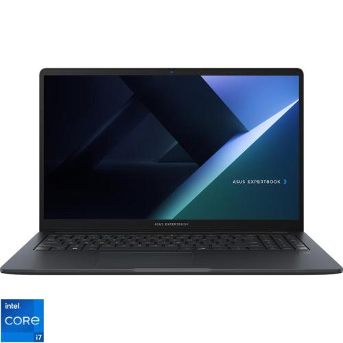 Laptop ASUS 15.6'' ExpertBook B1 B1503CVA, FHD, Procesor Intel® Core™ i7-1355U (12M Cache, up to 5.00 GHz), 16GB DDR5, 512GB SSD, Intel Integrated Graphics, No OS, Gentle Grey