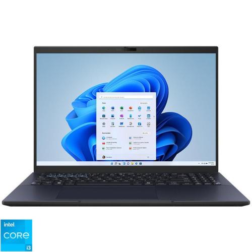 Laptop ASUS 16'' ExpertBook B3 B3604CVA, WUXGA, Procesor Intel® Core™ i3-1315U (10M Cache, up to 4.50 GHz, with IPU), 8GB DDR5, 256GB SSD, Intel UHD, Win 11 Pro Education, Star Black