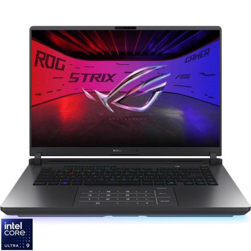 Laptop ASUS Gaming 16'' ROG Strix G16 G615LW, 2.5K 240Hz, Procesor Intel® Core™ Ultra 9 275HX (36M Cache, up to 5.40 GHz), 32GB DDR5, 2TB SSD, GeForce RTX 5080 16GB, No OS, Eclipse Gray