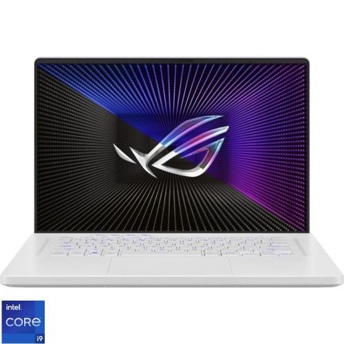 Laptop ASUS Gaming 16'' ROG Zephyrus G16 GU603VI, QHD+ 240Hz, Procesor Intel® Core™ i9-13900H (24M Cache, up to 5.40 GHz), 32GB DDR4, 1TB SSD, GeForce RTX 4070 8GB, No OS, Moonlight White