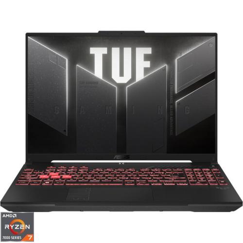 Laptop ASUS Gaming 16'' TUF A16 FA607NUG, FHD+ 144Hz, Procesor AMD Ryzen™ 7 7445HS (16M Cache, up to 4.7 GHz), 16GB DDR5, 1TB SSD, GeForce RTX 4050 6GB, No OS, Mecha Gray