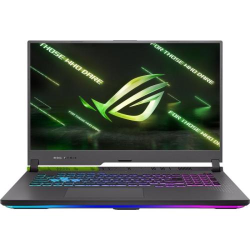Laptop ASUS Gaming 17.3' ROG Strix G17 G713RM, QHD 240Hz, Procesor AMD Ryzen™ 9 6900HX (16M Cache, up to 4.9 GHz), 16GB DDR5, 512GB SSD, GeForce RTX 3060 6GB, No OS, Volt Green