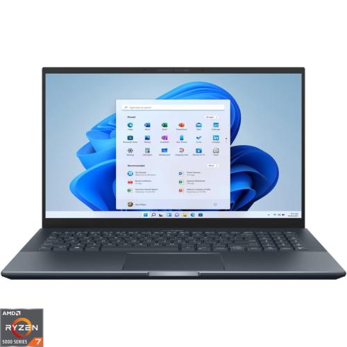 Laptop ASUS ZenBook Pro 15 OLED UM5500QE cu procesor AMD Ryzen™ 7 5800H, 15.6