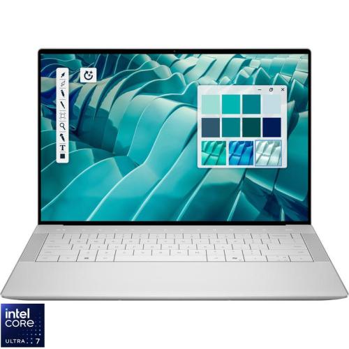 Laptop DELL 14.5'' 14 Premium DA14250, 1920 x 1200 IPS 30-120Hz, Procesor Intel® Core™ Ultra 7 255H (24M Cache, up to 5.10 GHz), 16GB LPDDR5X, 512GB SSD, Intel Arc 140T, Win 11 Pro, Platinum, 3Yr ProSupport