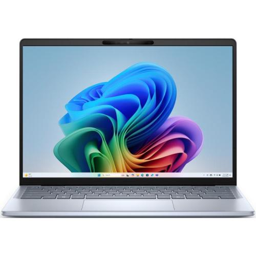 Laptop DELL 14'' Inspiron 14 7441 Plus, QHD+ Touch, Procesor Qualcomm Snapdragon X Plus X1P-64-100, 16GB LPDDR5X, 512GB SSD, Qualcomm Adreno, Win 11 Pro, Ice Blue, 5Yr CIS