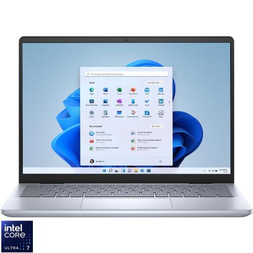 Laptop DELL 14'' Inspiron 14 Plus 7440, 2.8K, Procesor Intel® Core™ Ultra 7 155H (24M Cache, up to 4.80 GHz), 32GB LPDDR5X, 1TB SSD, Intel Arc, Win 11 Pro, Ice Blue, 3Yr CIS