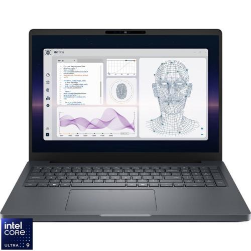Laptop DELL 16'' Pro Max 16 Plus MB16250, FHD+ 120Hz VRR, Procesor Intel® Core™ Ultra 9 285HX (36M Cache, up to 5.50 GHz), 64GB DDR5 CSODIMM, 1TB SSD, RTX PRO 3000 Blackwell 12GB, Linux, 3Yr ProSupport