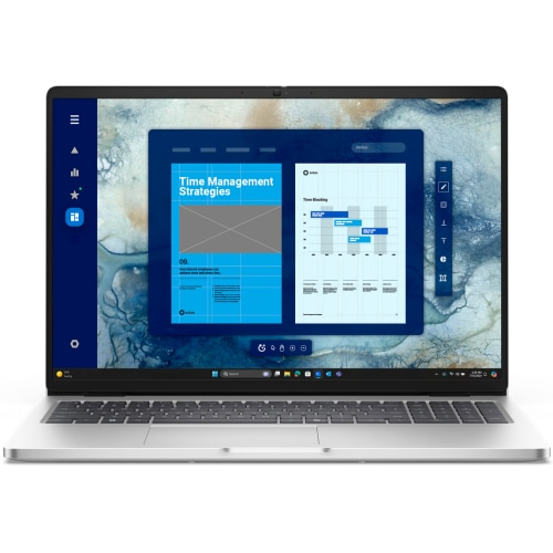 Laptop Dell Pro FHD+ 16 inch Intel Core Ultra 7 255U 16GB 1TB SSD Windows 11 Pro Platinum Silver