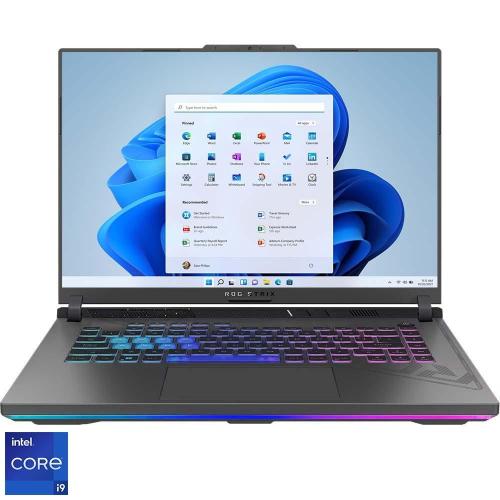 Laptop Gaming ASUS ROG Strix G16 G614JU cu procesor Intel® Core™ i9-13980HX pana la 5.60 GHz, 16