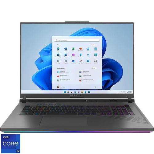 Laptop Gaming ASUS ROG Strix G18 G814JI cu procesor Intel® Core™ i9-13980HX pana la 5.60 GHz, 18