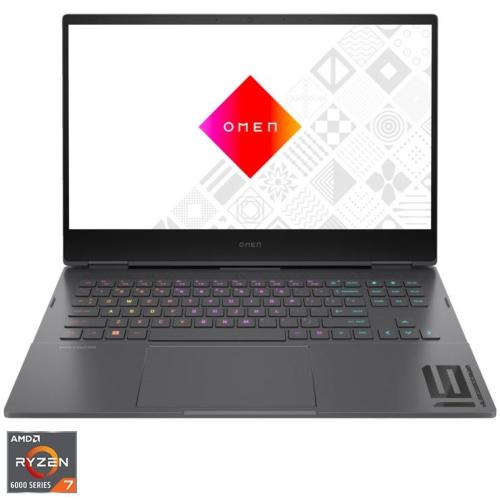 Laptop Gaming OMEN By HP 16-n0024nq cu procesor AMD Ryzen™ 7 6800H pana la 4.70 GHz, 16.1