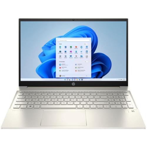 Laptop HP 15.6'' Pavilion 15-eh1025nq, FHD IPS Touch, Procesor AMD Ryzen™ 7 5700U (8M Cache, up to 4.3 GHz), 16GB DDR4, 1TB SSD, Radeon, Win 11 Home, Warm Gold