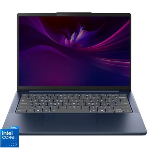 Laptop Lenovo 14'' IdeaPad Slim 5 14IRH10R, WUXGA OLED, Procesor Intel® Core™ 7 240H (24M Cache, up to 5.20 GHz), 32GB DDR5, 1TB SSD, Intel Graphics, No OS, Cosmic Blue