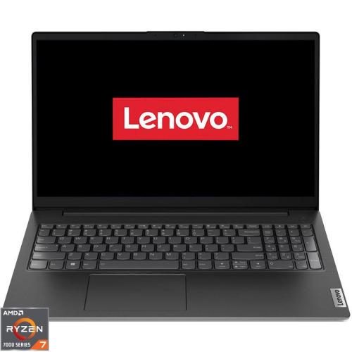Laptop Lenovo 15.6'' V15 G4 ABP, FHD IPS, Procesor AMD Ryzen™ 7 7730U (16M Cache, up to 4.50 GHz), 16GB DDR4, 512GB SSD, AMD Radeon, No OS, Business Black