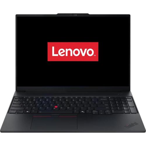 Laptop Lenovo 16'' ThinkPad E16 Gen 3, WUXGA IPS, Procesor AMD Ryzen™ 5 220 (16M Cache, up to 4.90 GHz), 16GB DDR5, 512GB SSD, AMD Radeon 740M, No OS, Black