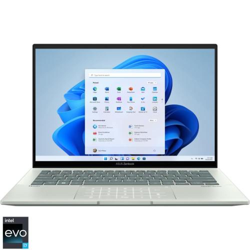 Laptop ultraportabil ASUS Zenbook 14 OLED UX3402ZA cu procesor Intel® Core™ i7-1260P pana la 4.70 GHz, 14