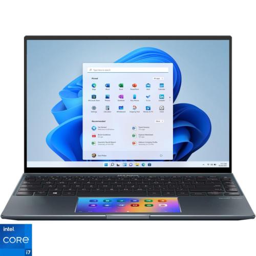 Laptop ultraportabil ASUS Zenbook 14X OLED UX5400EG cu procesor Intel® Core™ i7-1165G7, 14