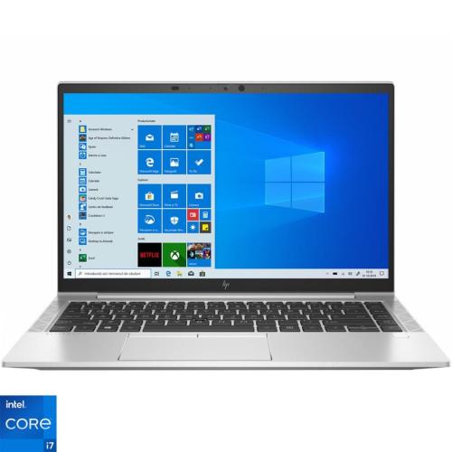 Laptop ultraportabil HP EliteBook 840 Aero G8 cu procesor Intel Core i7-1165G7, 14