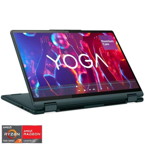 Laptop ultraportabil Lenovo Yoga 6 13ABR8 cu procesor AMD Ryzen™ 7 7730U pana la 4.5GHz, 13.3