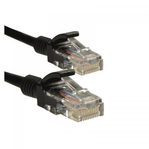 Patch cord 4World 10335, Cat.5e, UTP, 15m, Black