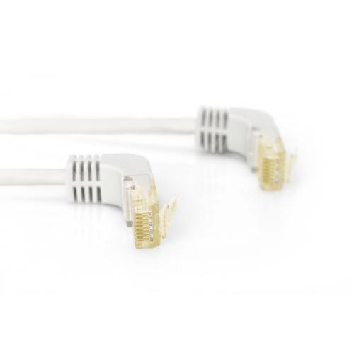 Patch Cord ASSMANN, Cat6a, S/FTP, 3m, White, 10buc