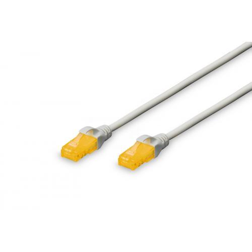 Patch Cord ASSMANN, CAT6a, U/UTP, 3m, Grey