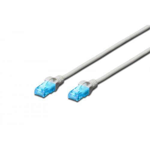 Patchcord Digitus Premium, UTP, CAT5e, 1m, White