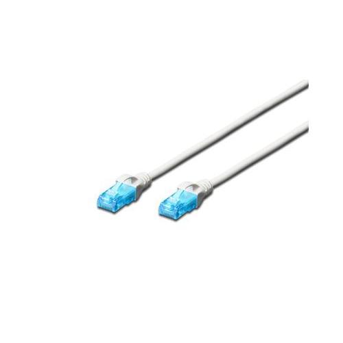 Patchcord Digitus Premium, UTP, Cat5e, 7m, White
