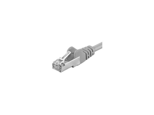 Patchcord FTP RJ45-RJ45 Cat.5e, LSZH, 1m, gri - EMTEX 