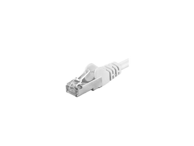 Patchcord SFTP RJ45-RJ45 Cat.6A, 10m, alb, 