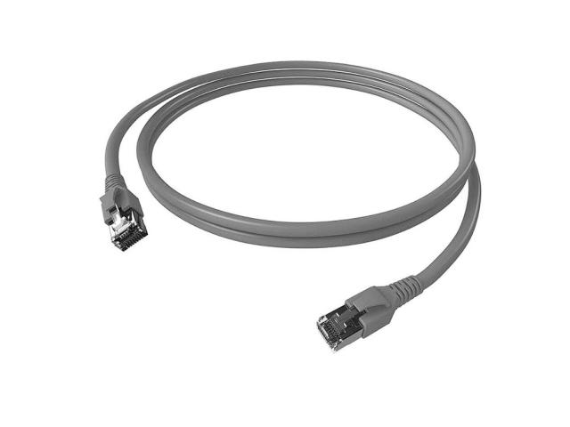 Patchcord SFTP RJ45-RJ45 Cat.6A LSOH, 3m, gri, 