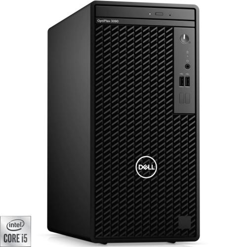 Sistem Desktop PC Dell OptiPlex 3090 MT, Procesor Intel® Core™ i5-10505 3.2GHz Comet Lake, 8GB RAM, 512GB SSD, UHD 630, no OS