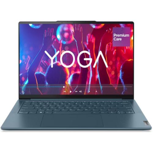 Ultrabook Lenovo 14.5'' Yoga Pro 7 14ARP8, 2.5K IPS 90Hz, Procesor AMD Ryzen™ 7 7735HS (16M Cache, up to 4.75 GHz), 16GB DDR5, 1TB SSD, Radeon 680M, No OS, Tidal Teal, 3Yr Onsite Premium Care